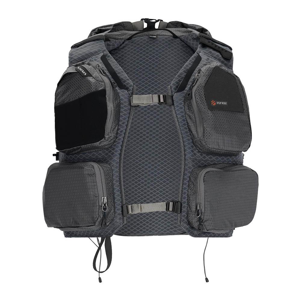 Simms Flyweight Vest Pack in Smoke